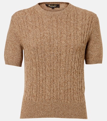 Top Trecca in cashmere a trecce | Loro Piana