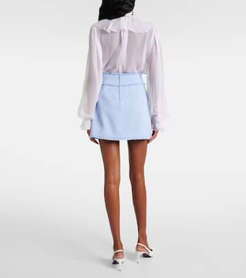 Minigonna in tweed di misto lana | Dolce&Gabbana