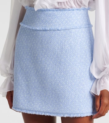 Minigonna in tweed di misto lana | Dolce&Gabbana