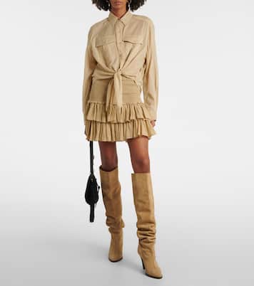 Minigonna Naomi in voile | Marant Etoile