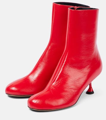 Ankle Boots Tee aus Leder | Proenza Schouler