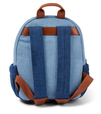 Sac à dos en jean à logo | Chloé Kids