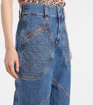 Catarina quilted jeans  | Isabel Marant