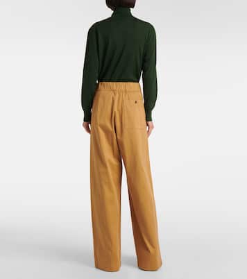 Pantaloni a gamba larga in cotone | Dries Van Noten