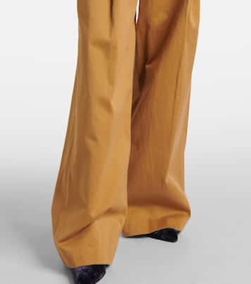 Pantaloni a gamba larga in cotone | Dries Van Noten
