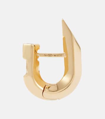 Orecchini Hollow Spike in argento sterling bagnati in oro | Burberry