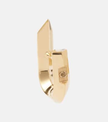 Orecchini Hollow Spike in argento sterling bagnati in oro | Burberry