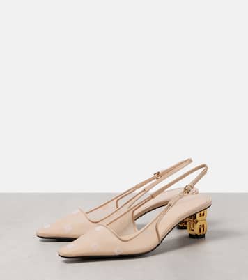 G Cube 4G mesh slingback pumps | Givenchy