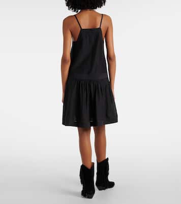 Abito corto Danielle in misto cotone | Marant Etoile