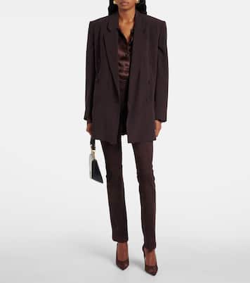 Pantaloni flared JP Long in suede | Stouls