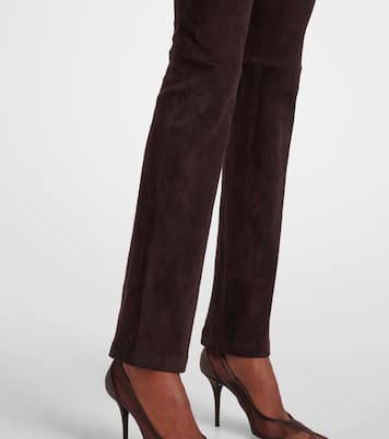 Pantaloni flared JP Long in suede | Stouls