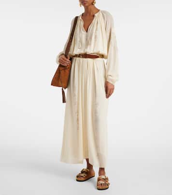 Mules Lelik en daim et cuir | Isabel Marant