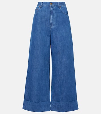 Jean ample à taille haute | Valentino