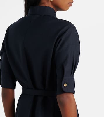 Linen and wool shirtdress | Loro Piana