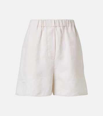 Bermuda-Shorts Angelo aus Leinen | Loro Piana
