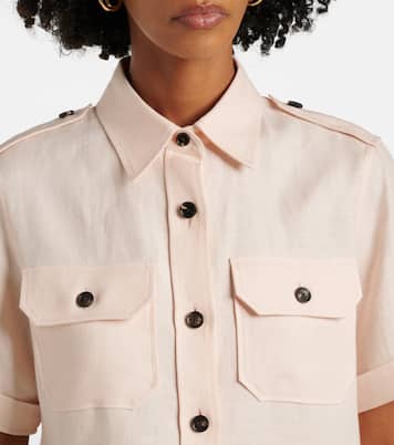 Blouse Annalisa en lin et laine | Loro Piana
