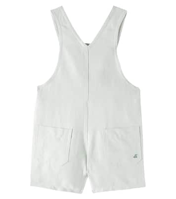 Baby - Salopette Farell in cotone e lino | Bonpoint