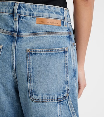 Jeans a gamba larga e vita media | Stella McCartney
