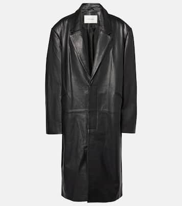 Cappotto oversize in pelle | Entire Studios