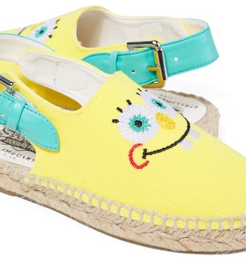 Espadrilles brodées en toile | Stella McCartney Kids