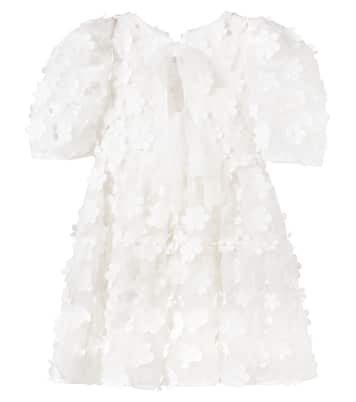 Robe à fleurs et manches bouffantes | Petite Amalie  
