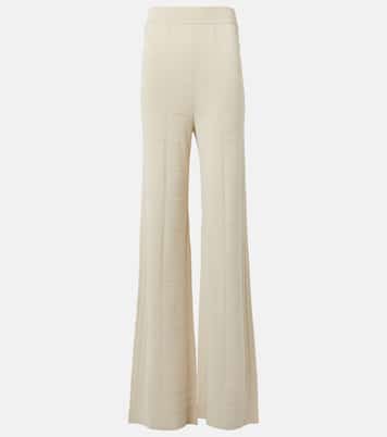 Knitted high-rise flared pants | Joseph