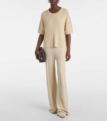 Knitted high-rise flared pants | Joseph