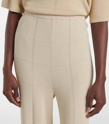 Knitted high-rise flared pants | Joseph