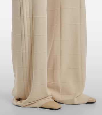 Knitted high-rise flared pants | Joseph
