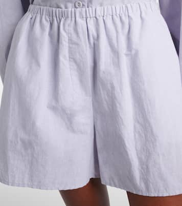 Shorts Jana aus Baumwolle und Leinen | Proenza Schouler