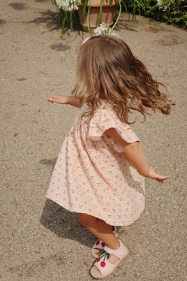 Coco printed cotton dress | Konges Sløjd
