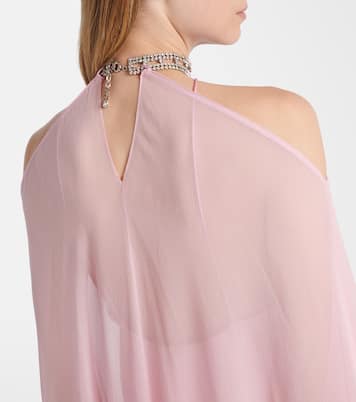 Sza Sza crêpe chiffon kaftan | Taller Marmo