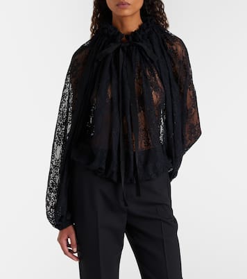 Bluse aus Spitze | Patou