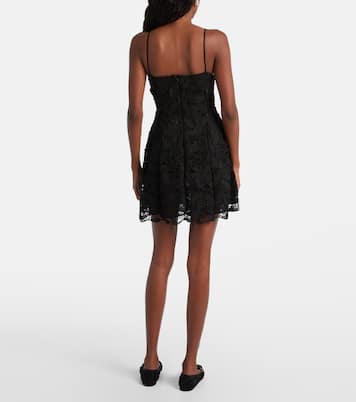 Robe en dentelle à fleurs | Blumarine