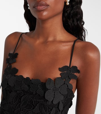 Robe en dentelle à fleurs | Blumarine