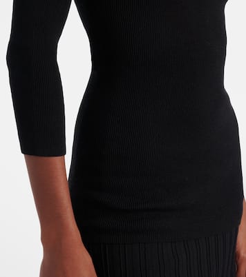 Top Felicia en mezcla de algodón acanalado | Isabel Marant
