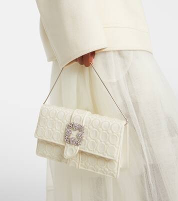 Capri embellished clutch | Manolo Blahnik