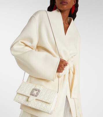 Capri embellished clutch | Manolo Blahnik