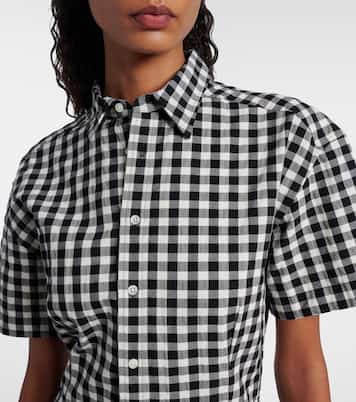 Gingham cotton shirt dress | Polo Ralph Lauren