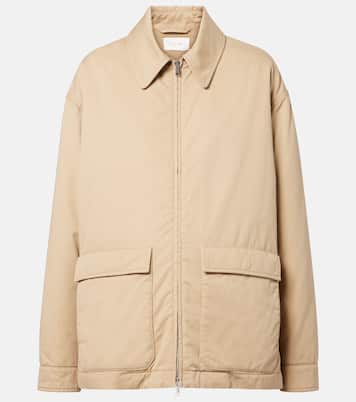 Aurelius cotton and cashmere jacket | The Row