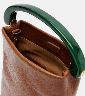 Micro leather tote bag | Dries Van Noten