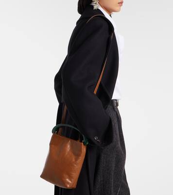 Micro leather tote bag | Dries Van Noten