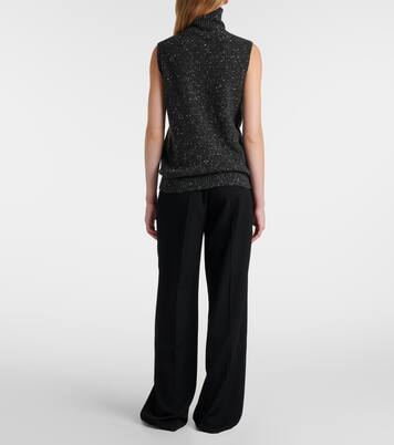 Top de cuello alto Merilas de cachemir | The Row