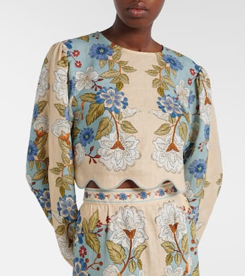 Floral linen blouse | Farm Rio