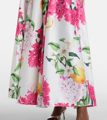 Reinette floral maxi skirt | Leo Lin