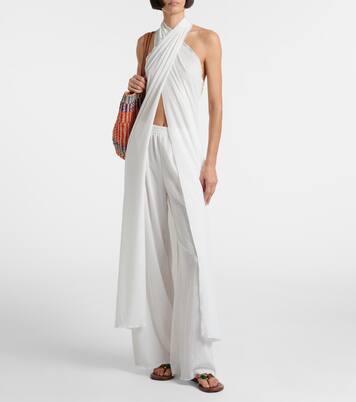 Mika 하이라이즈 스트레이트 팬츠 | Jade Swim