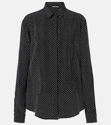 Polka-dot silk shirt | Tom Ford