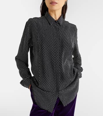 Polka-dot silk shirt | Tom Ford