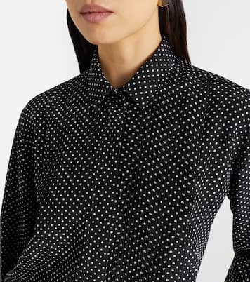 Polka-dot silk shirt | Tom Ford
