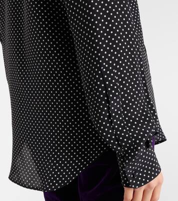 Polka-dot silk shirt | Tom Ford